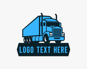 Trucking Freight Cargo Mover Logo