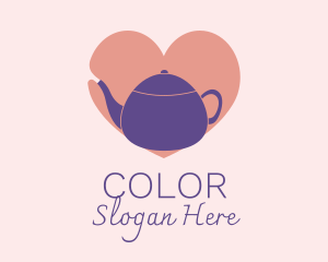 Violet Teapot Love Logo