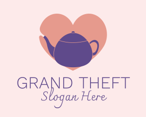 Violet Teapot Love Logo