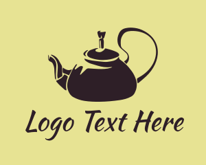 Tea Pot - Kettle Kitchenware Appliance logo design