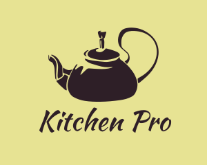 Cookware - Kettle Kitchenware Appliance logo design