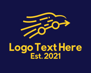 Gold - Golden Arrow Car logo design