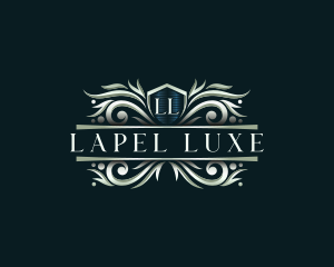 Premium Luxe Shield logo design