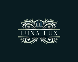 Premium Luxe Shield logo design