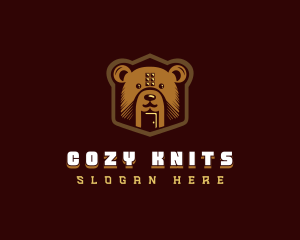 Cute Teddy Bear logo design