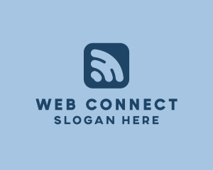 Online Wifi Connection logo design