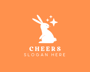 Star - Easter Bunny Sparkle logo design