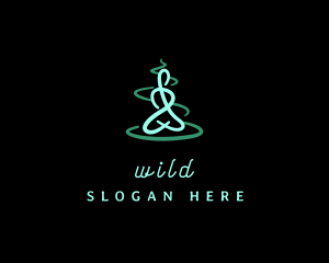 Trainer - Human Yoga Wellness logo design