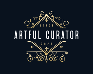 Luxury Art Deco Studio logo design