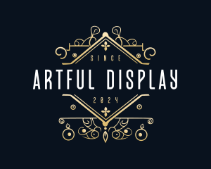 Luxury Art Deco Studio logo design