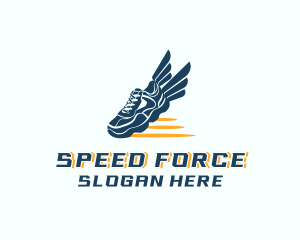 Sports Wing Shoes logo design