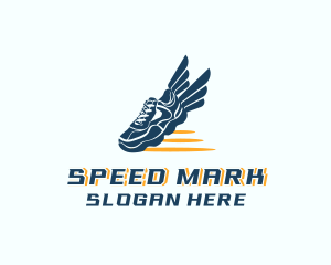 Sports Wing Shoes logo design