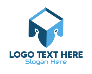 Box - Tech Information Box logo design