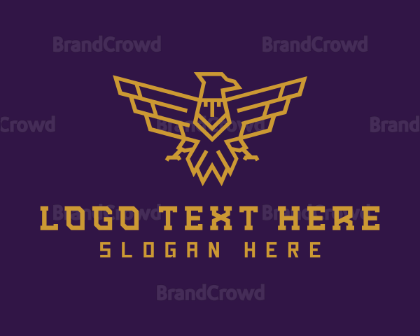 Eagle Wings Luxury Logo