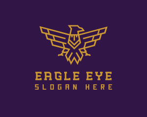 Eagle Wings Luxury logo design