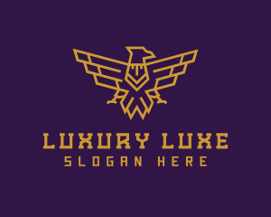 Eagle Wings Luxury logo design