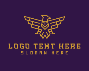 Eagle - Eagle Wings Luxury logo design