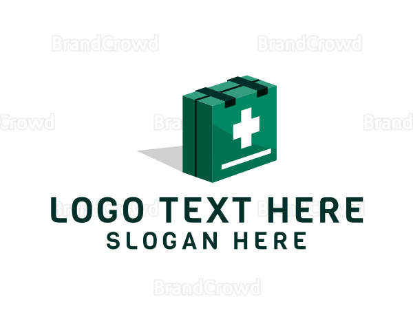 First Aid Isometric Box Logo
