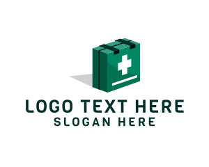 First Aid Isometric Box Logo