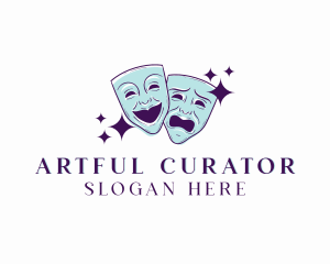 Art Theatre Mask logo design