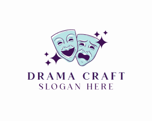 Art Theatre Mask logo design