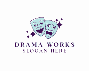 Drama - Art Theatre Mask logo design