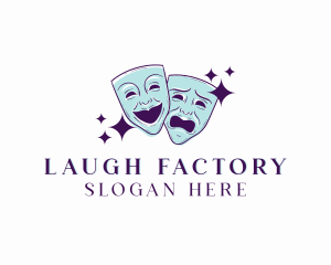 Comedy - Art Theatre Mask logo design