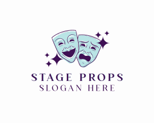 Props - Art Theatre Mask logo design