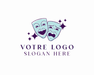 Hide - Art Theatre Mask logo design