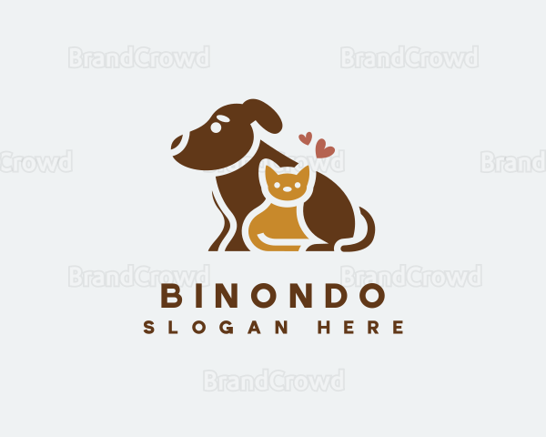 Dog Cat Care Logo