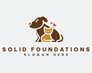 Dog Cat Care Logo