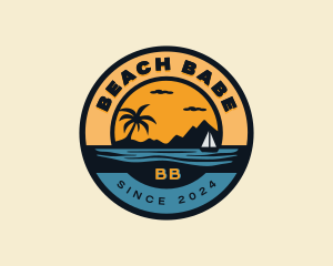 Beach Vacation Getaway logo design