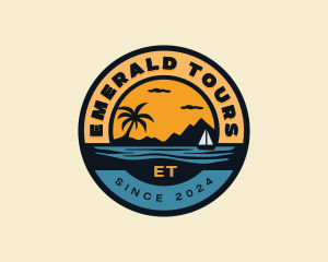 Beach Vacation Getaway logo design