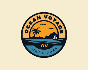 Beach Vacation Getaway logo design