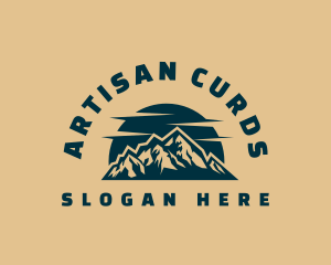 Mountain Outdoor Adventure logo design