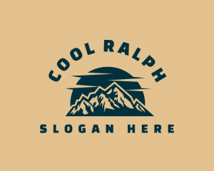 Mountain Outdoor Adventure logo design