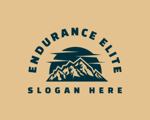 Mountain Outdoor Adventure logo design