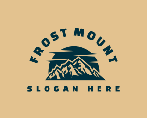 Mountain Outdoor Adventure logo design