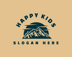 Mountain Outdoor Adventure logo design