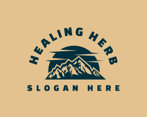 Mountain Outdoor Adventure logo design