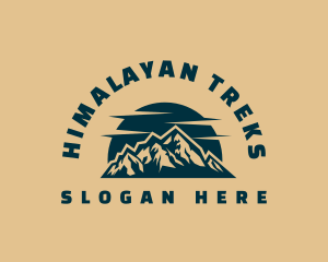 Mountain Outdoor Adventure logo design