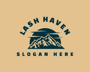 Mountain Outdoor Adventure logo design