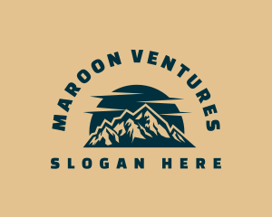 Mountain Outdoor Adventure logo design