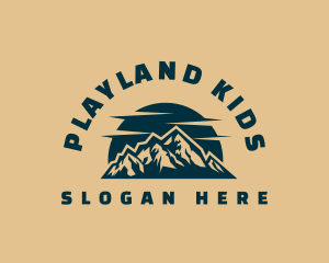 Mountain Outdoor Adventure logo design