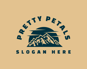 Mountain Outdoor Adventure logo design