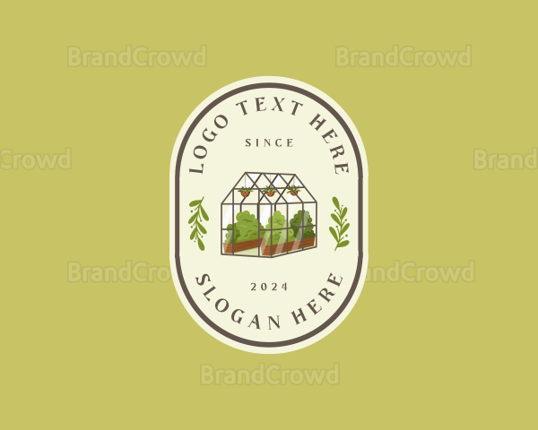 Botanical Plant Garden Logo