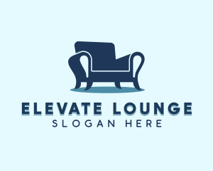 Lounge - Couch Lounge Chair logo design