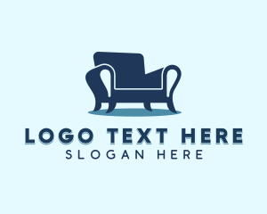Chair - Couch Lounge Chair logo design