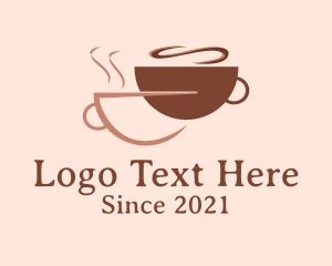 Hot Coffee Espresso  logo design