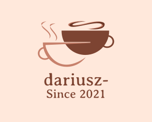 Brown - Hot Coffee Espresso logo design
